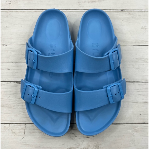 Birkenstock Arizona EVA Blue Sandals Size 9L / 7M - Picture 6 of 9